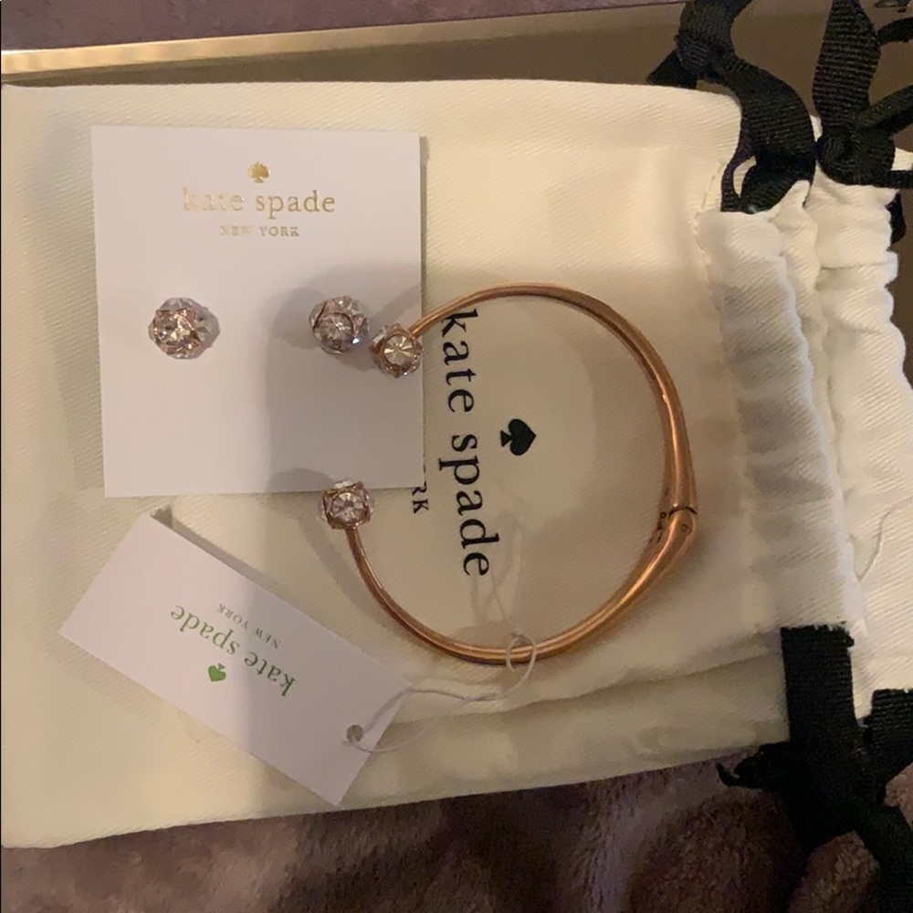 Kate spade ♠️ earrings and necklace